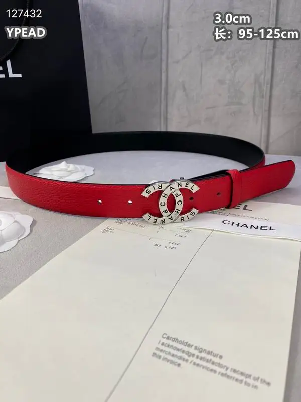 Chanel belt 30mmX95-125cm 8L30